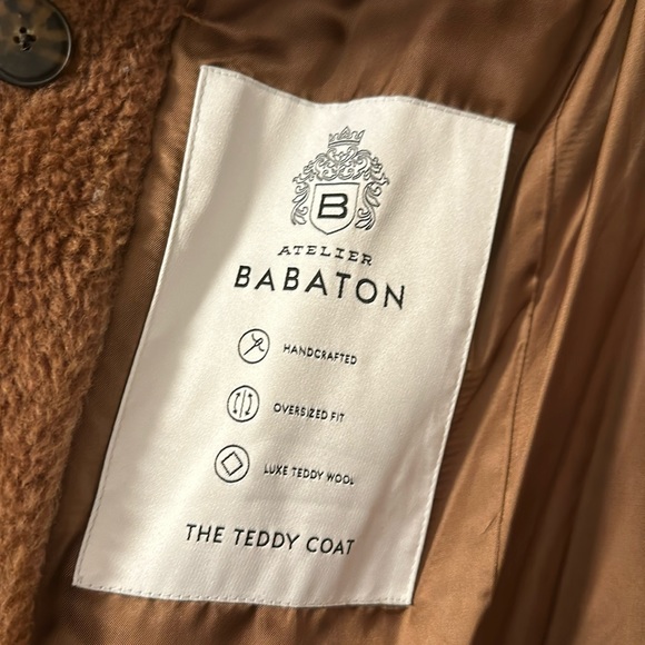 Aritiza, Babaton Townsend Classic Oversized Double Breasted, Size2 in LightBrown - Picture 4 of 8